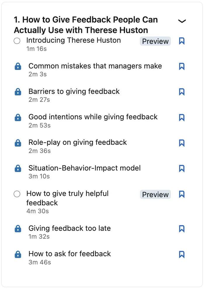 6 steps to effective feedback